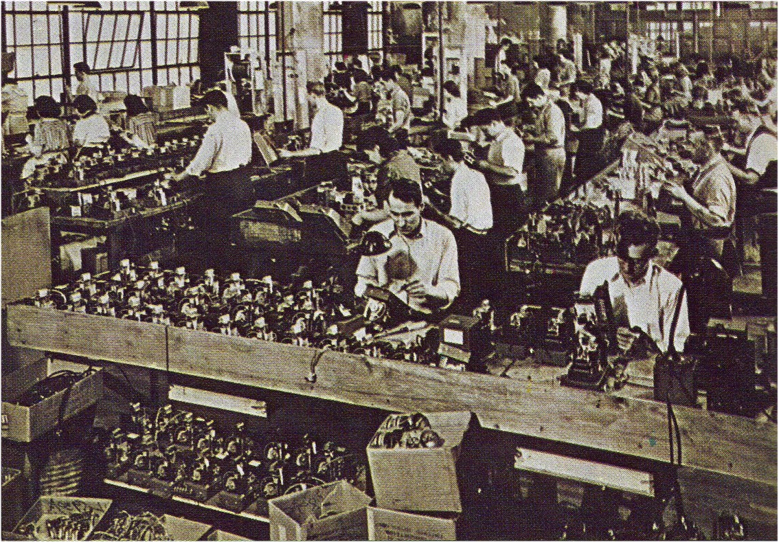 Rock-Ola Factory 1930's
