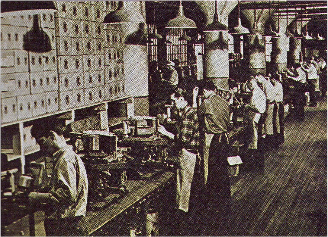 Rock-Ola Factory 1930's